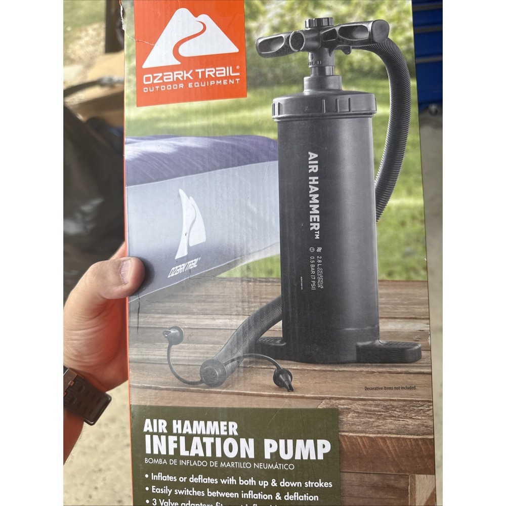 Inflation Pump By Ozark Trail, Air Hammer. New